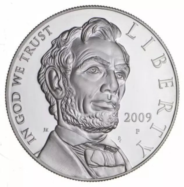 Proof 2009 Abraham Lincoln - US Commemorative 90% Silver Dollar
