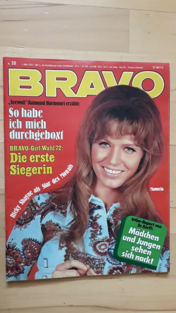 BRAVO Nr.10 vom 1.3.1972 Ricky Shayne, Mott the Hoople, Manuela, Daisy Door...