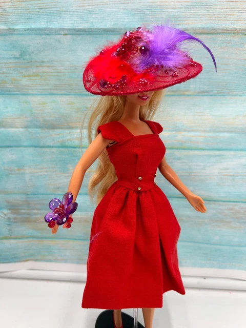 Ensemble De Vêtements Anicetta Pour Poupée Barbie Silkstone – Collection OOAK, Fabriqué En France