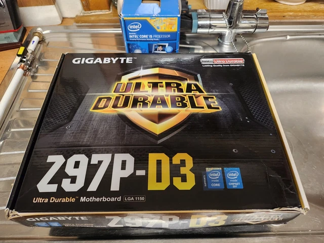 GIGABYTE GA-Z97P-D3 MOTHERBOARD Intel Z97 LGA 1150 (Socket H3) ATX I5 ...