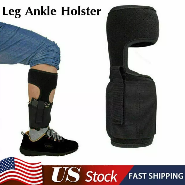 Ankle Holster for Concealed Carry | Universal Fit For All Handguns/Pistols 9mm