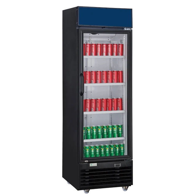 Compass DSM-19R Commercial Single Glass Swing Door Merchandiser Refrigerator