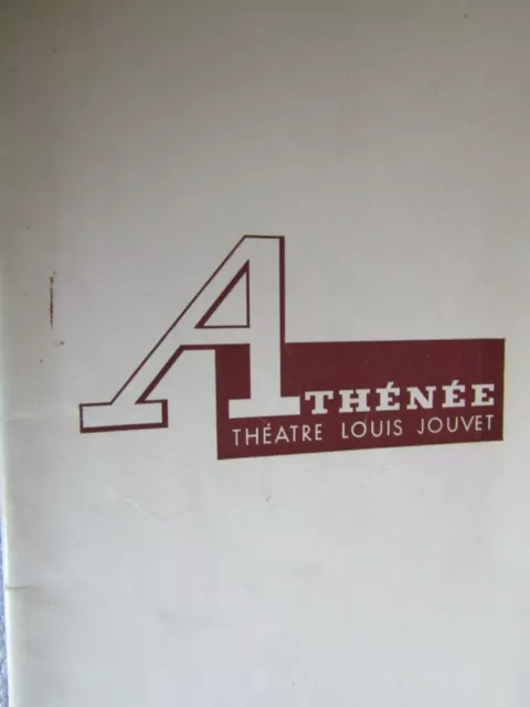Sud (Anouk Aimée) / Théâtre Louis Jouvet /Programme / Ref E11
