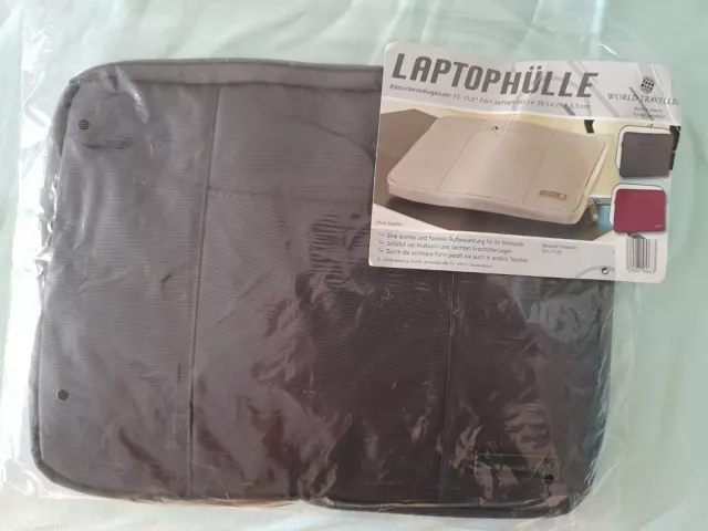 Laptophülle Notebookhülle World Traveller für 15-15,6 Zoll neu