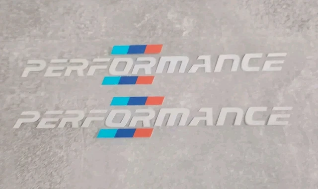 2X FÜR BMW M Paket M Performance Aufkleber Set Sticker Symbol Tuning 13 ...