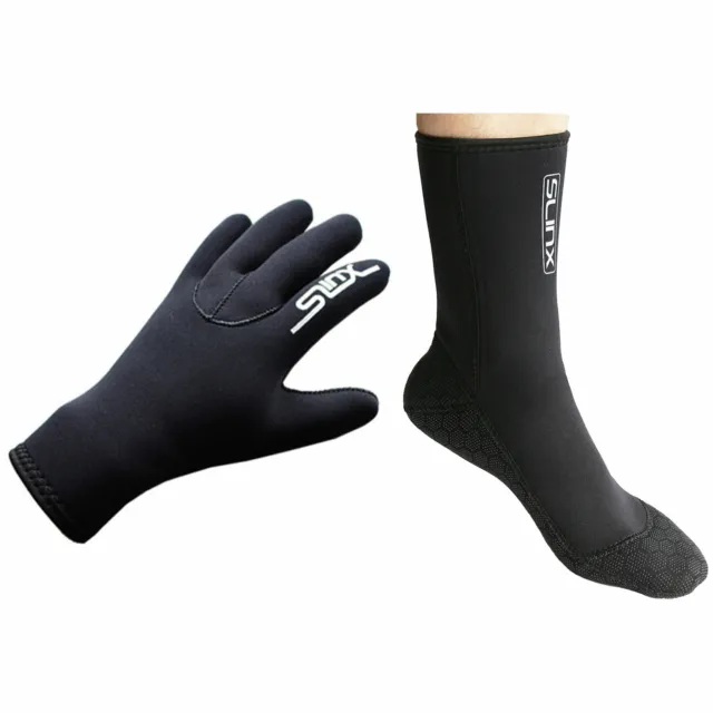 Gloves Boots Wetsuit Diving Socks Swimming Surfing Water Sports Men 3mm Neoprene