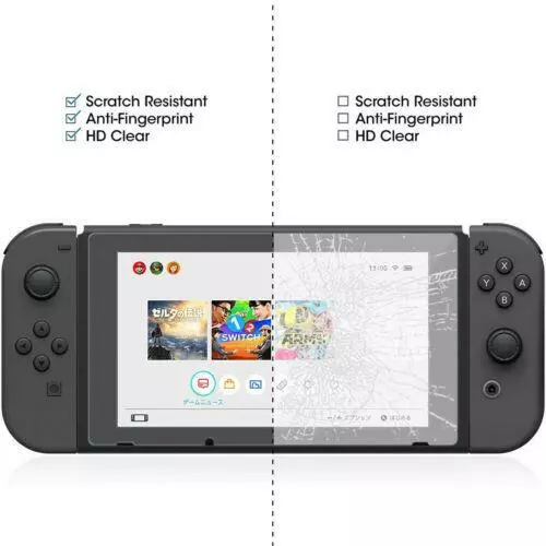 for Nintendo Switch Lite Tempered Glass Screen Protector 2