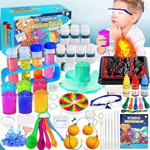 VIPNAJI Wissenschaft Experimente Kit für Kinder, 80+ Experimente Wissenschaft...