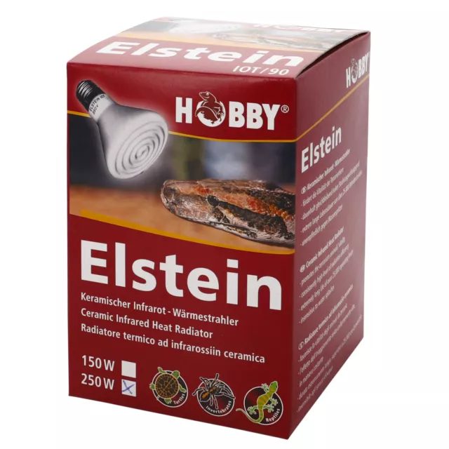 Hobby Elstein Wärmestrahler - IOT/90 250W - Terrarium Reptilien Schlangen Echsen