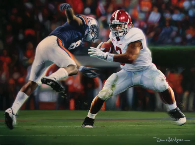 Daniel Moore's "Never Again" Reg. Edition - Trent Richardson  - Alabama Football