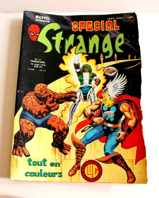 Rare! Special Strange N°17 Aout 1979 Marvel, Super-Heros - Edition Originale Lug