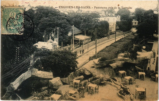CPA Enghien panorama pris de la Terrasse (1317211)