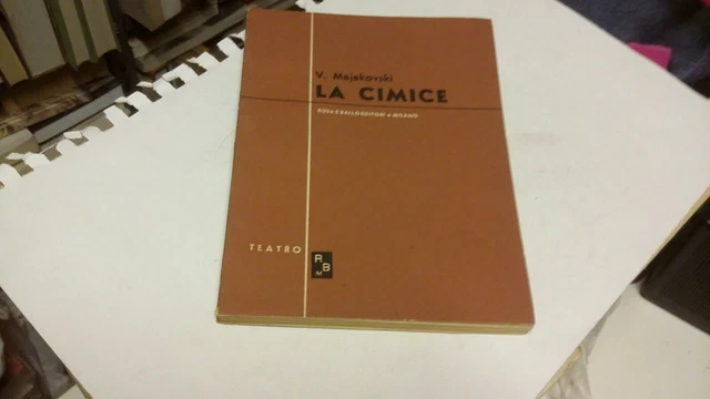 V. MAJAKOVSKI LA CIMICE ROSA E BALLO 1946 1a ed, 27f22