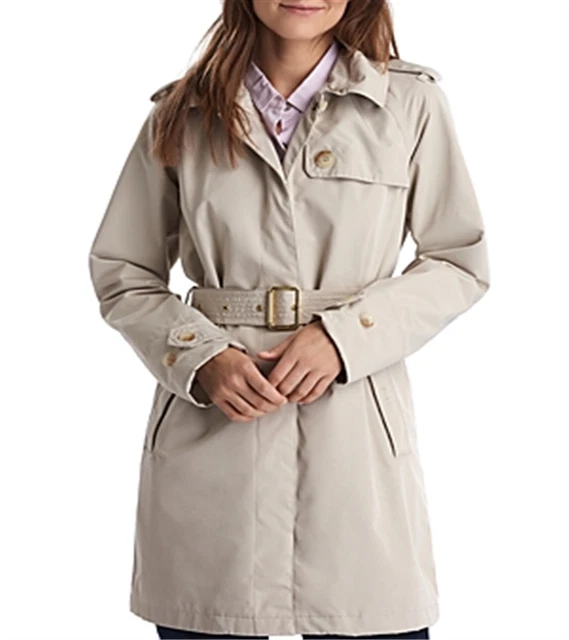 Barbour Women's Inglis Trench Coat BeigeSize 12