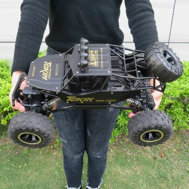 UK LARGE REMOTE Control RC Cars Big Wheel Car Monster Truck 4WD Kid Toy Electric 34.99 PicClick UK