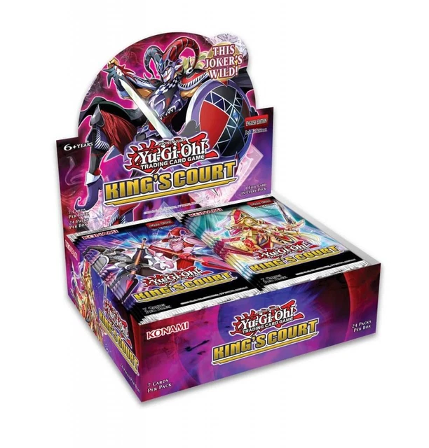 Yu-Gi-Oh! TGC King's Court Singles You Pick, Rares, Super Rares
