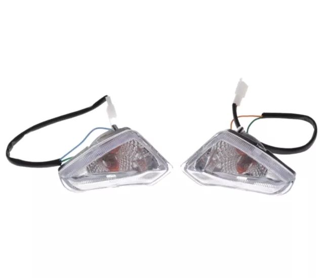 2x Blinker Vorne für JONWAY ADVENTURE KYMCO LONGJIA REX ZIPP ATV GY6 125 4T - E3