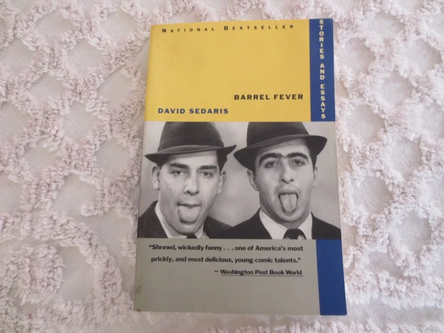 DAVID SEDARIS BARREL FEVER Stories & Essays - 1994 - Paperback