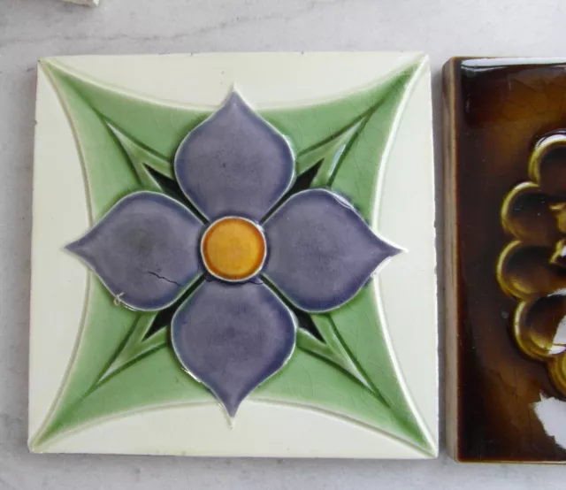 Art Nouveau period  Tiles 6"x6'