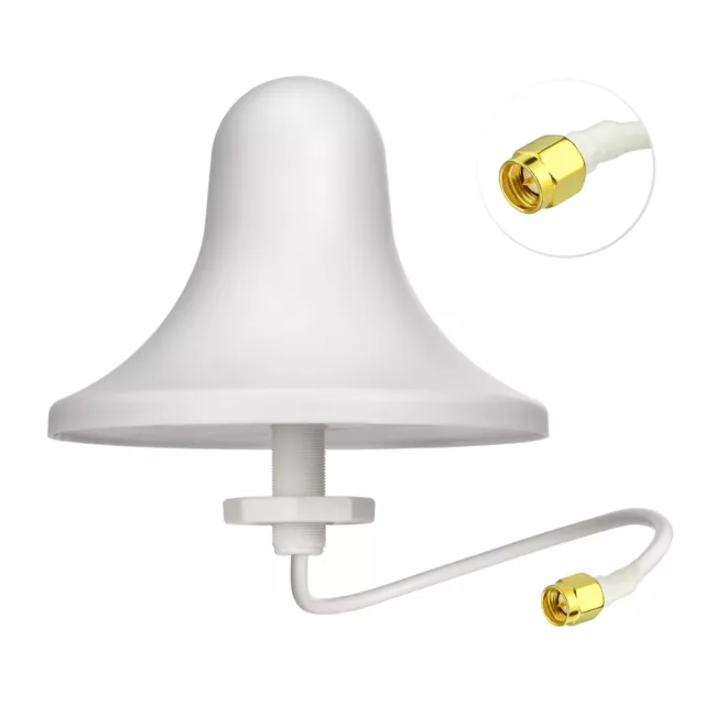 3G 4G LTE Ceiling Mount Dome Antenna SMA for T-Mobile Sprint Cell Phone Booster