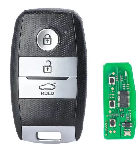 3x Tasten Funk Fernbedienung Smart Key Remote Schlüssel für Kia 433MHz ID47 A400