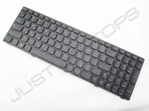 Nuevo Original Lenovo Ideapad G560 Ruso Russkij Teclado Negro Klaviatura
