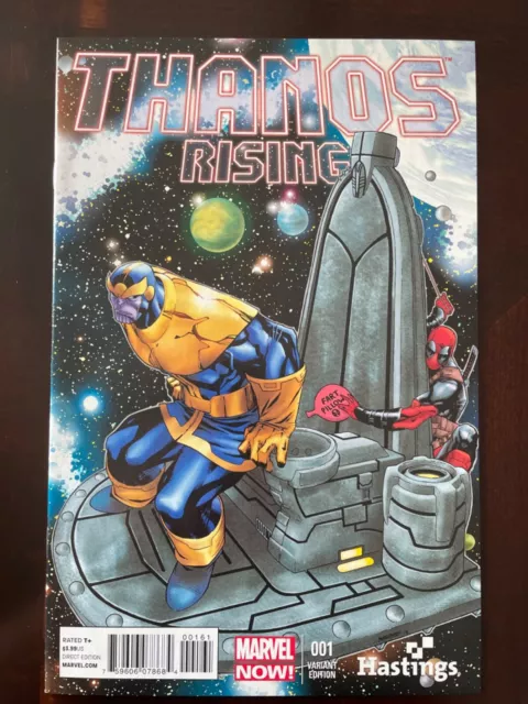 Thanos Rising #1 Mini-Series (Marvel 2013) NM- Hastings Barberi Deadpool Variant