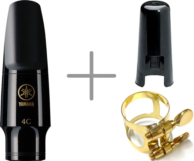 YAMAHA AS4C ALTO Saxophone Mouthpiece Ligature Cap Set Standard 4C