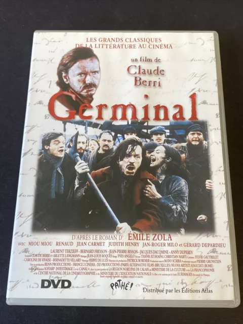 Germinal Dvd Claude Berri Renaud Miou Miou Gerard Depardieu Jean Carmet France