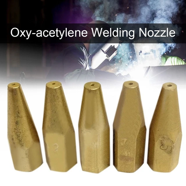 TIPS OXYACETYLENE WELDING Nozzle 1 2 3 4 5 H012 Holder Gas