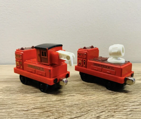 Sodor Rescue No 9 10 Fire Engine Thomas & Friends Take N Play Along Sound Trains
