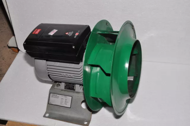 Lüfter Gebläse  Radial Ventilator mit Inverter 1,1Kw Danfoss VLT