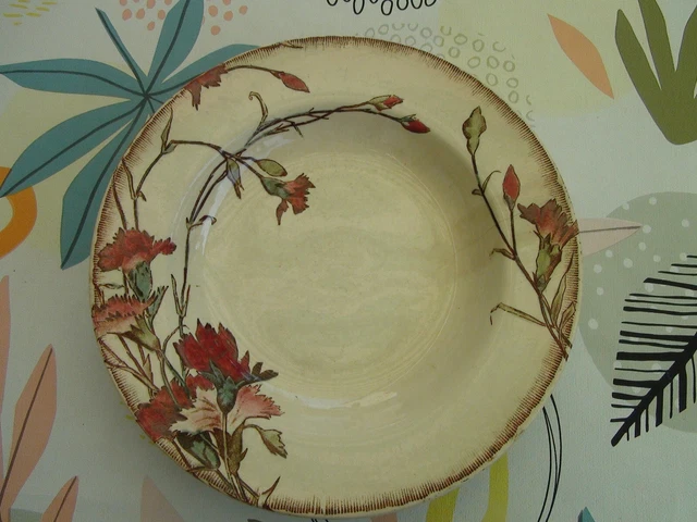 FAIENCE Jules Vieillard et Cie Bordeaux....1 assiette dia 238 mms Chevreuse FAIENCE Jules Vieillard et Cie Bordeaux....1 assiette dia 238 mms Chevreuse