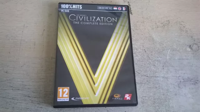 Sid Meier's Civilization V : The Complete Edition - Used Steam Pc Game  **Read