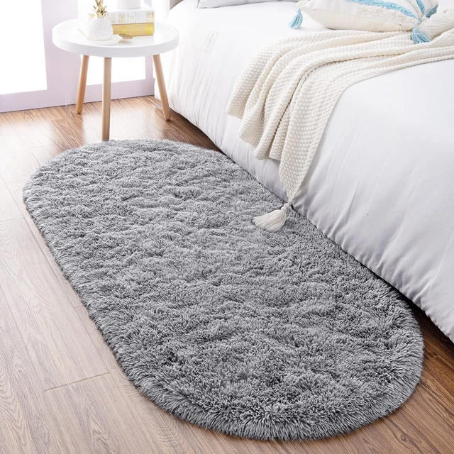 Ultra Soft Fluffy Bedroom Rugs Kids Room Carpet Modern Shaggy Area Rug