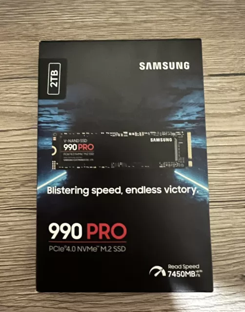 Samsung 990 PRO NVMe M.2 Interne SSD - 2TB (MZ-V9P2T0BW)