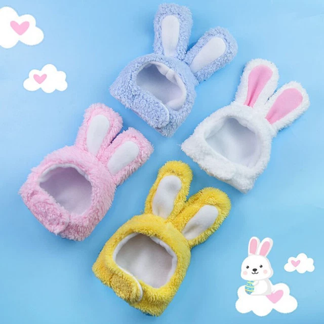 Funny Pet Dog Cat Cap Costume Warm Rabbit Hat New Year Party Christmas Cosp-t CB
