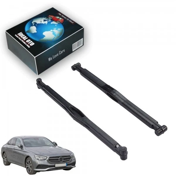 Lot De 2 Clips De Fixation Pour Toit Ouvrant Mercedes Classe A / C - A180, A220, C200, C260 - Plastique Noir D'origine - 12