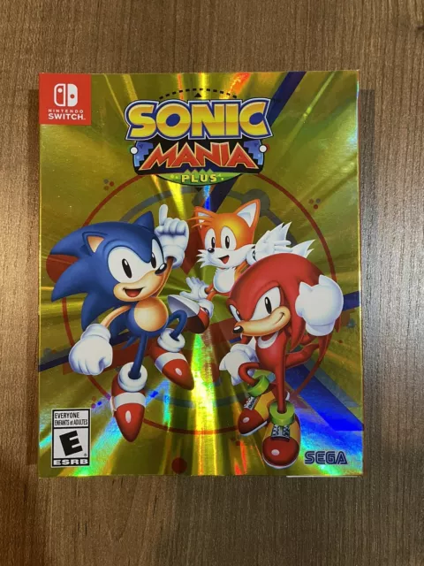 Sonic Mania Plus 1ST PRINT Launch Edition - Switch - Complete