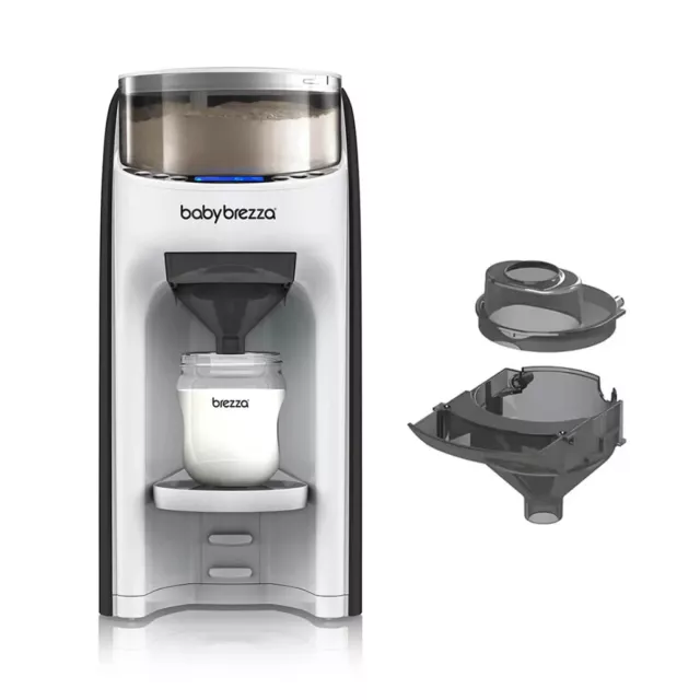 Baby Brezza Formula Pro Advanced mit Trichter und Abdeckung automatischer Formelmacher