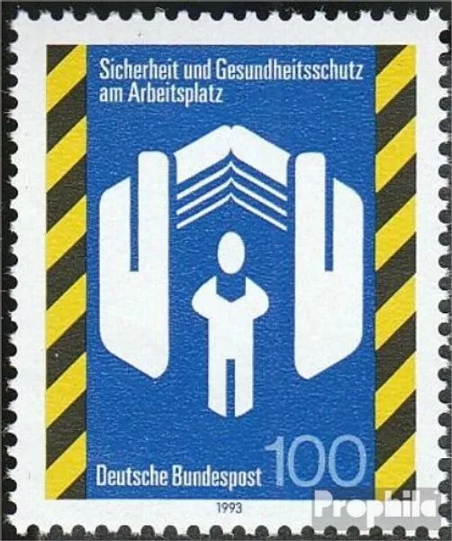 BRD 1649 (kompl.Ausg.) FDC 1993 Sicherheit