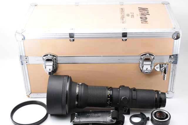 [MINT] Nikon NIKKOR Ai-s 600mm F/5.6 IF ED Lens + TC-14 From JAPAN