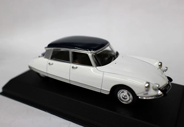 NOREV 1/43 Citroën DS21 PALLAS 1967 Vert Toit Argenté (miniature Métal)