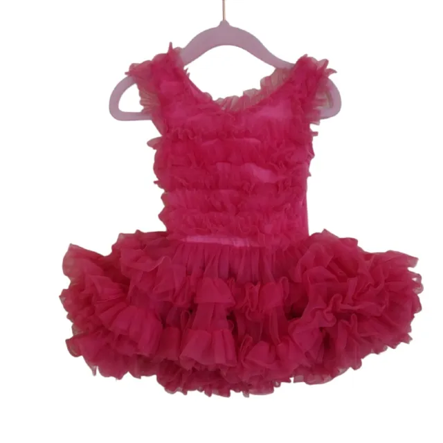 Baby Girl Popatu Pink Layered Tutu Dress 12 Months