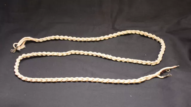 Gpo Ivory Telephone Braided Handset Cord 3-Way.