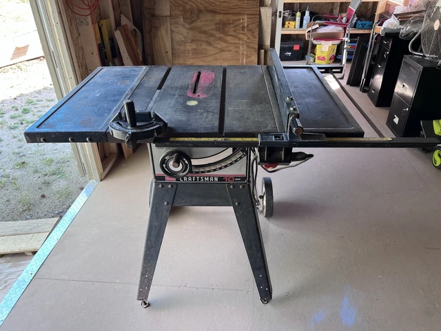 Craftsman 10” Table Saw - LOCAL PICK UP Good Working Condition