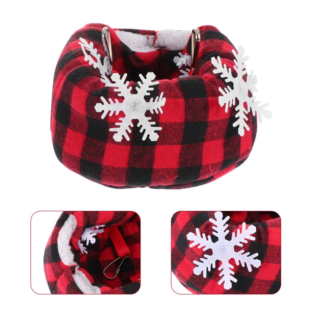 1pc winter guinea pig house Hamster Warme Bett Kalten Wetter Ratte Bett Hamste