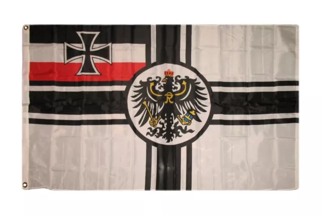 2x3 German Deutsch Reich Imperial Germany WW1 Historical Naval Flag 2'x3' Banner