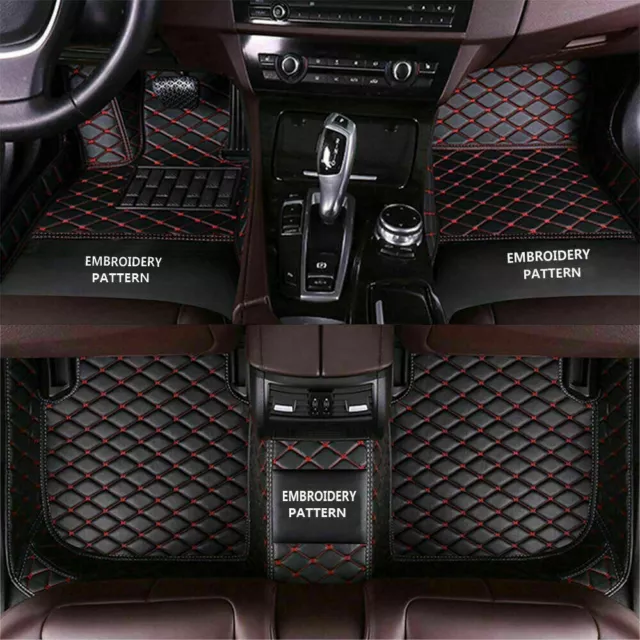 Fit For Mazda Model Waterproof PU Leather Custom Auto Car Floor Mats Carpets Mat