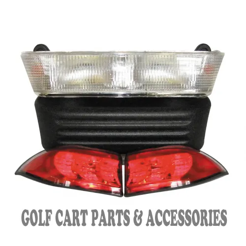 Club Car Precedent Golf Cart Headlight & Tail Light Kit (Electric 2008-UP)